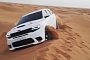 Jeep Grand Cherokee Trackhawk Goes Offroading In The Desert, Makes a Mess
