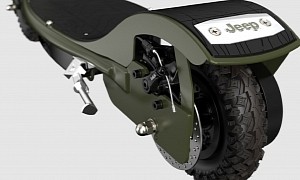 Jeep Joins the Micromobility Revolution, Drops Its First Off-Road, Electric Kick Scooter