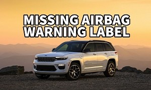 Jeep Recalls Grand Cherokee Over Missing Dashboard Airbag Warning Label