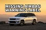 Jeep Recalls Grand Cherokee Over Missing Dashboard Airbag Warning Label