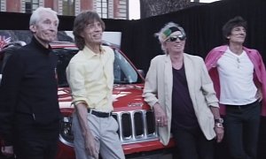 Jeep Renegade Autographed by Rolling Stones Members Goes to Auction