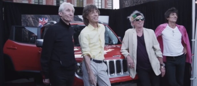 Jeep Renegade Autographed by Rolling Stones Member Goes to Auction