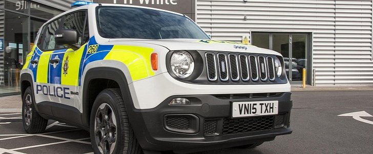 Jeep Renegade Being Tested as Police Car in Britain