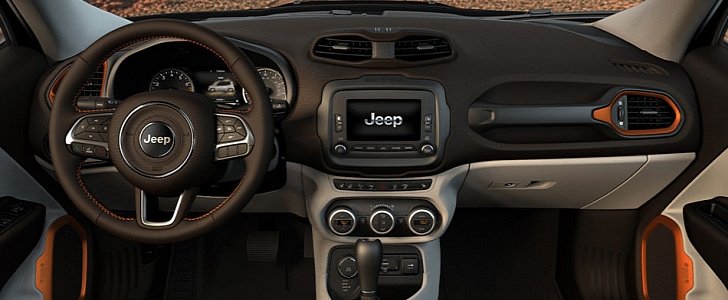 Jeep Renegade 6.5-inch infotainment system