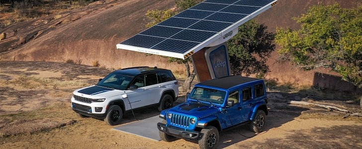 Jeep to deploy solar-powered stations in remote areas