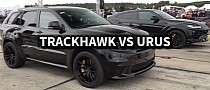 Jeep Trackhawk vs. Lamborghini Urus Is a 2,000+ HP Battle of the Giants