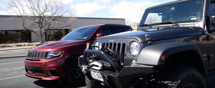Jeep Trackhawk vs. Lifted Wrangler Fuel Efficiency Battle