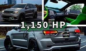 Jeep Trackhawk With Hulk Green Accents Has the Grunt To Match the Attitude