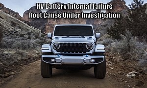 Jeep Wrangler 4xe Battery May Fail Internally, Root Cause Not Yet Determined