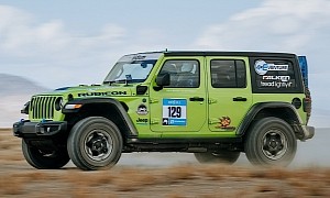 Jeep Wrangler 4xe Wins America’s Longest Off-Road Rally, First Electrified SUV to Do So