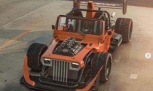 Jeep Wrangler Hot Rod Looks Like an F1 Car, Might Be Built