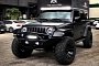 Jeep Wrangler with Satin Black Cover Is a Beast in Disguise
