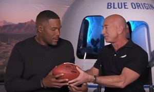 Jeff Bezos and Michael Strahan to Kick Off Acting Career With Blue Origin Space Rangers