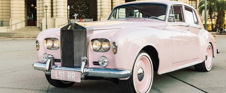 Jeffree Star's Pink Rolls-Royce Silver Cloud