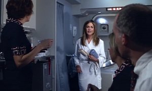 Jennifer Aniston Is a Picky Passenger Looking for the Shower in New Emirates Ad