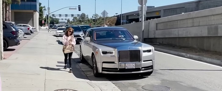 Jennifer Lopez and Rolls-Royce Phantom