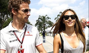 Jenson Button and Jessica Michibata Back Together in Hungary