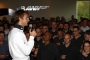 Jenson Button Gives Title-Winning Speech at Brackley Headquarters