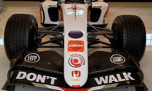 Jenson Button's BAR Honda 006 Formula 1 Car On Sale for £60,000