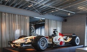 Jenson Button's Honda RA106-4 F1 Car For Sale at a Bargain Price