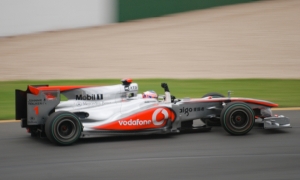 Jenson Button Scored Fastest Time in Turkey P2