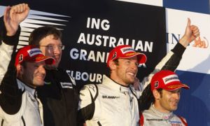 Jenson Button Wins Australian Grand Prix, Leads Brawn 1-2