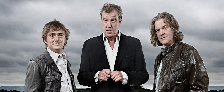 Clarkson, Hammond and May on Top Gear