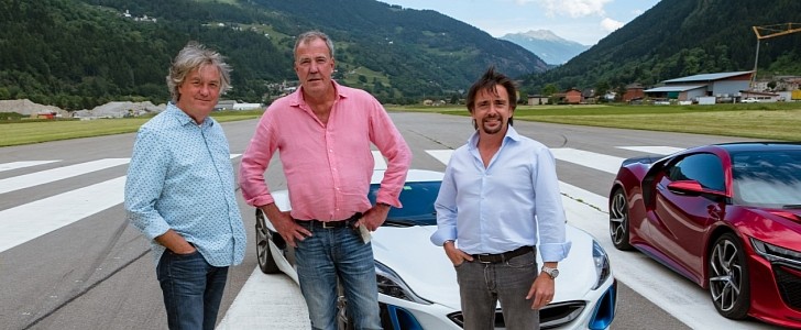 Clarkson, Hammond and May on The Grand Tour 