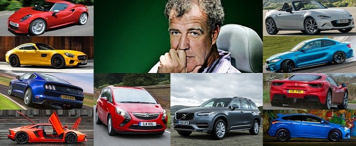 Jeremy Clarkson's top 10 cars of the past year