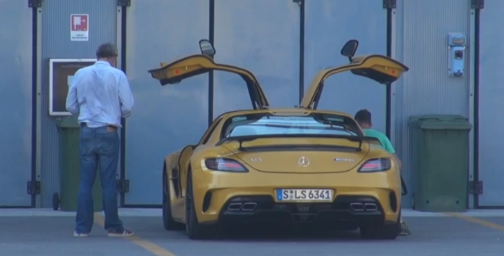 Jeremy Clarkson and the SLS AMG Black Series
