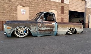 Jeremy Rice's LSX-Swapped Chevy C10 Rides Lower Than Most SAT Scores