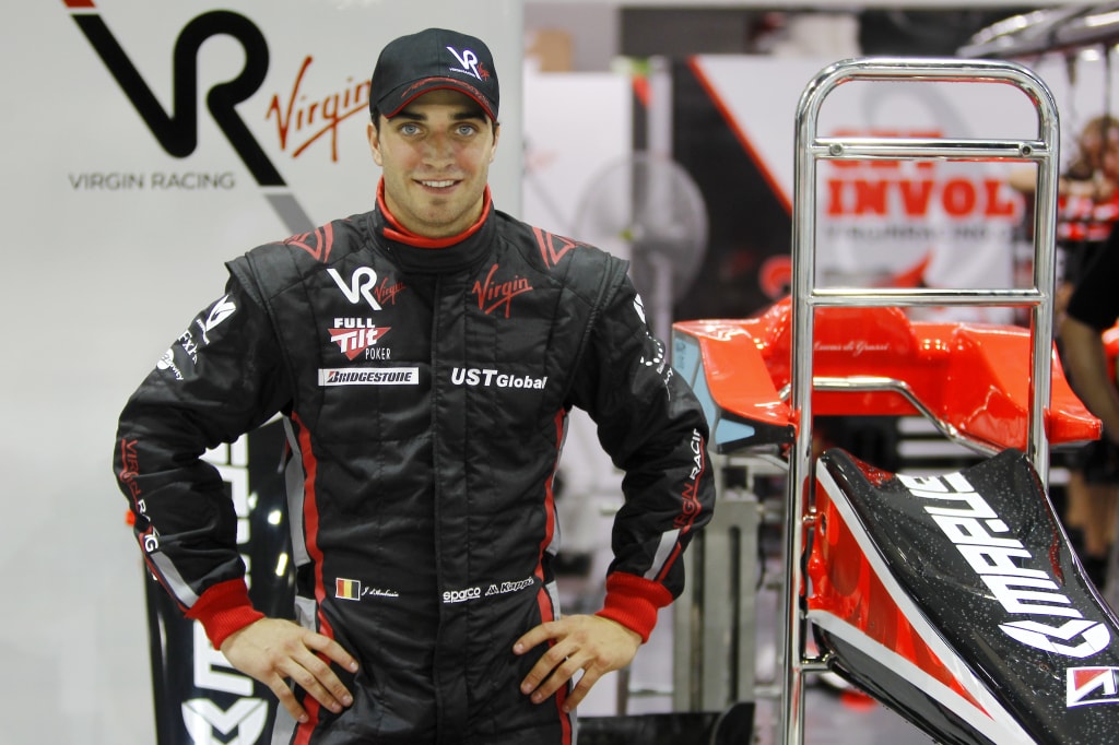 Jerome D'Ambrosio is the new official racer for Marussia Virgin