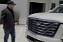 Jerry Ferrara Meets the 2025 Cadillac Escalade for the First Time, He Keeps Saying "Wow"