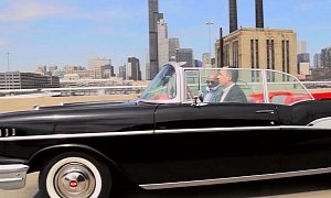 Jerry Seinfeld Discusses Comedy with Steve Harvey in a 1957 Chevrolet BelAir Convertible