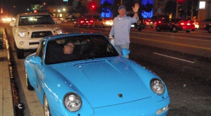 Jerry Seinfeld's Riviera Blue Porsche 993