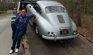 Jerry Seinfeld Has a Porsche 356 Towed Away While Filming Comedians in Cars Getting Coffee