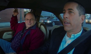 Jerry Seinfeld Reunites with George Costanza, Takes Him for Coffee in AMC Pacer