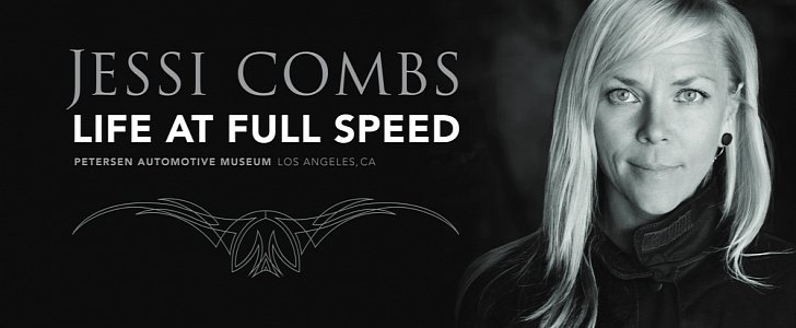 Jessi Combs: Life at Full Speed special exhibit now open at the Petersen Automotive Museum