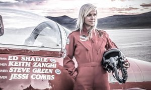 Jessi Combs Crash Caused by Front Wheel Hitting "Object on the Desert"