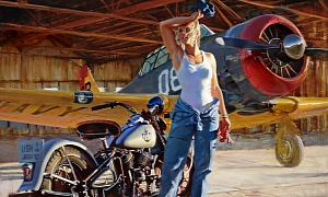 Jessi, the New Harley-Davidson Woman by David Uhl