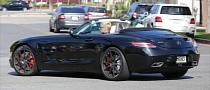 Jessica Simpson's Dad Rolling in an SLS AMG GT Roadster