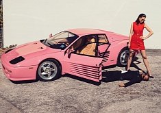 Jesus Is Watching This Pink Ferrari Testarossa