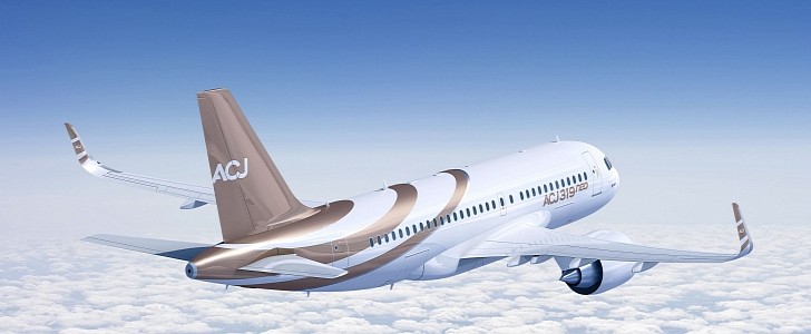 The innovative method could be used to obtain fuel for jets such as the Airbus ACJ319neo 