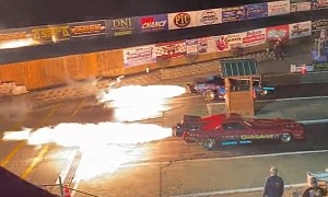 Jet-Powered, Flame-Spitting, Thundering Dragsters Make Short Work of the 1/4 Mile