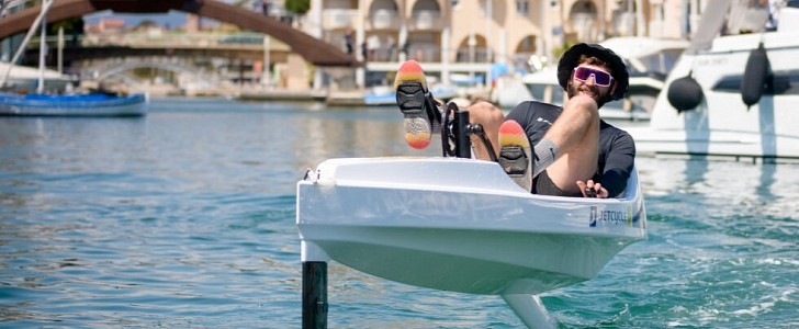 JetCycle Max hydrofoil 