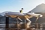 JetCycle's New Electric Pedal-Powered Flying Boat Makes Foil-Cycling Easier Than Ever