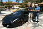Jey Leno Checks Out 2012 Lamborghini Aventador