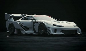 JGTC-Inspired Widebody Toyota Supra 'Æ100' Probably Doesn't Care About the Z Nismo