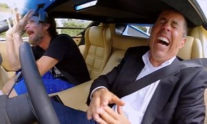 Jim Carrey and Jerry Seinfeld Pull Out Jokes in a 1976 Lamborghini Countach <span>· Video</span>