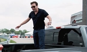 Jimmy Fallon Found Huge Surprise in the Load Bed When He Drove the Ford F-150 Lightning